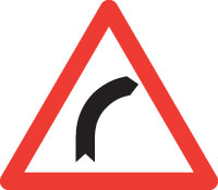Rechtskurve