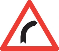 Curva a la derecha
