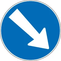 Paso obligatorio por la derecha