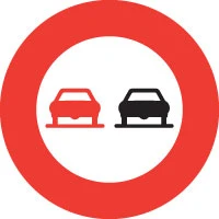 Adelantamiento prohibido