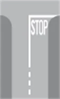 Demarcazione STOP (6.11)